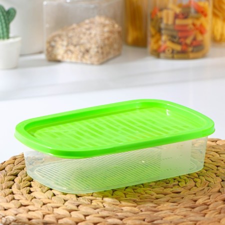 A set of food containers "Biofresh", 3 pcs: 500 ml, 1 l, 1.6 l, color mix-1