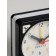 Watch alarm clock, on batteries, with backlight, 5.6 x 5.6 x2.5cm, dial d-5 cm