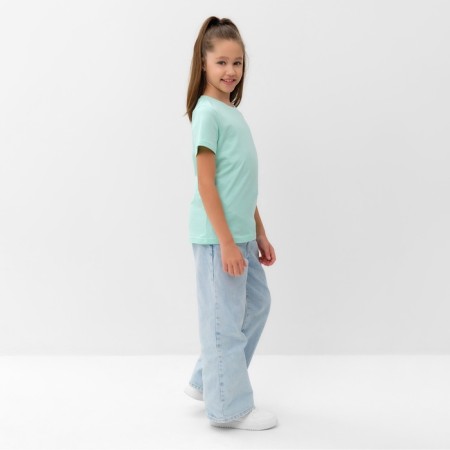 Children's Minaku T -shirt, turquoise color, height 98 cm-8
