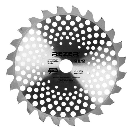 Rezer GS-O Utra-Pro, 24 teeth, 230x25.4x1.3 mm, carbide cutters.