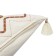 Decorative pillow with brushes and embroidery Geometry Ethnic, size 45x45 cm