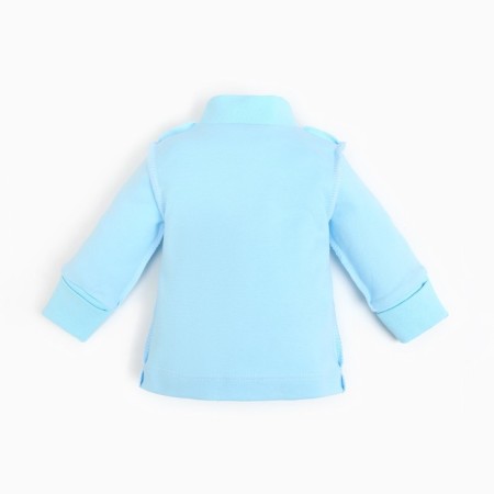 Nursery blouse, blue color, bunny, height 56 ​​cm-2