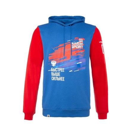 Hoody President Sports. Hard than. Haier, stronger, size l, red color