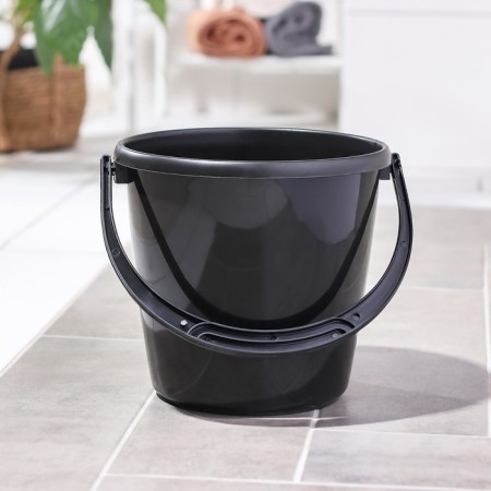 Bucket, 7 l, black color