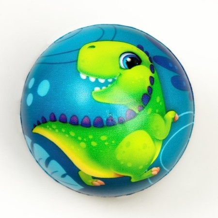 Soft ball "dinosaurics", color mix-4