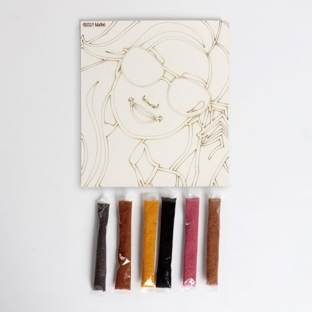 Fresco "Barbie", 6 central core.-2