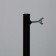 Stand for tailor mannequins, diameter 25 mm, black color