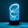 Touchdress “gymnast” LED 7 colors USB/from black batteries