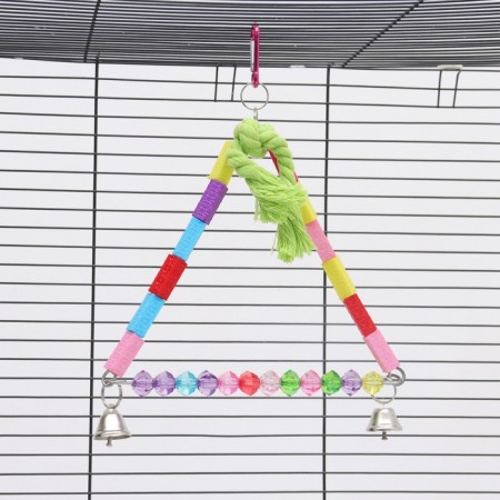 Качели для птиц, 20 х 16 см, микс цветов-8