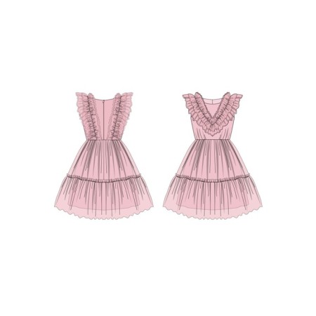 Dress for girl PlayTode, height 122 cm-7