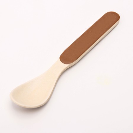 Spoon for feeding, bamboo, color mix-8
