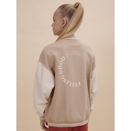 Жакет для девочек, рост 122 см, цвет песочный-6