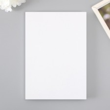 Foamiran glitter 2 mm, 20x30 cm, white