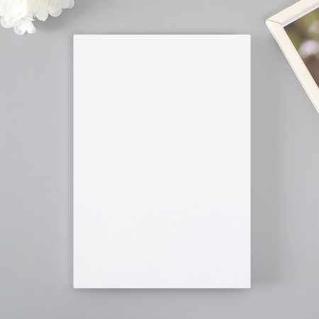 Foamiran glitter 2 mm, 20x30 cm, white
