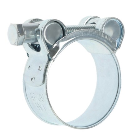 The clamp zein English, diameter 36-39 mm, width 20 mm, galvanized-5