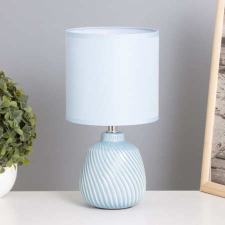 Table lamp "Kenya" 1x40W E14 Blue 13x13x25cm