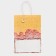 Crafts, beige package, "Flower Field" 21 x 15 x 8 cm