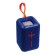 Portable column F68, 5 W, 600 mAh, backlight. Micro SD, blue