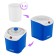 Yogurtnitsa KitFort KT-4090-3, 20 watts, 1 l, 5 programs, cord 0.8 m, white-blue