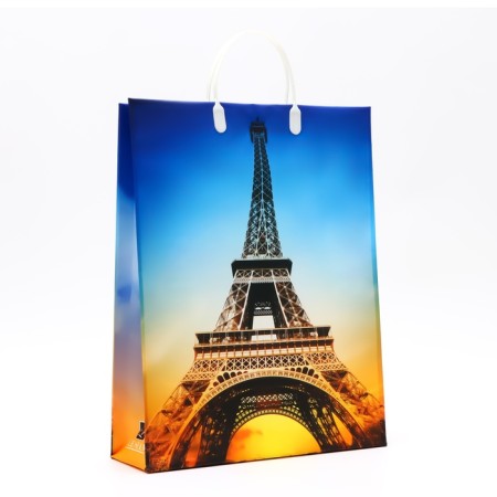 Package "Sunset in Paris", soft plastic, 41x 32 cm