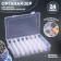 Organizer for decor, mobile cells, 24 cells, 19.7 × 13.3 × 3.5 cm, the color is transparent