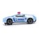 Car "Crazy Race. Police ", Russian voice acting, light, works from batteries, white color