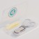 Child care set, 4 items, gray color