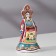 The souvenir doll "with a loaf", 12 cm, ceramics