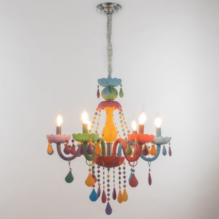 Rome chandelier 6he14 40W color 60x60x65-95cm Bayerlux-1