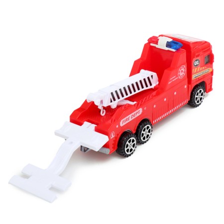 Inertia "evacuation" truck, with a machine, red color-3