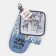 New Year's kitchen set "Miracles Time": mittens-output 20x28 cm, take 17x17 cm