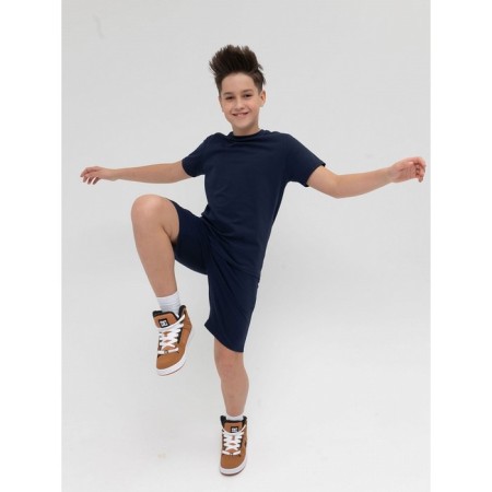 Shorts for the boy Pelican, height 116 cm, jeans color-6