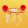 Basketball "Throw", is attached to the suction cups
