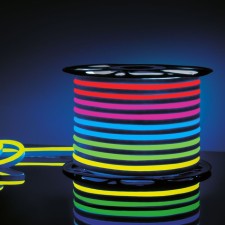 Flexible Neon Elektrostandard, IP67, 5050, 80 LED/m, 220V 12W 80LED 5050 IP67 unilateral, RGB