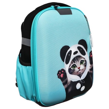 School backpack, 37 x 28 x 19 cm, calligrata volt "Cat Panda"-5
