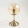 Table decorative lamp Citilux "Tommy" CL102813 15x15x28 cm, 1x40W, E14, brown color