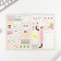 Notepad A5, 38 L, with stickers "Dream"