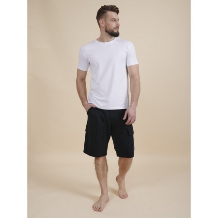 Male T -shirt, size m, white color-4