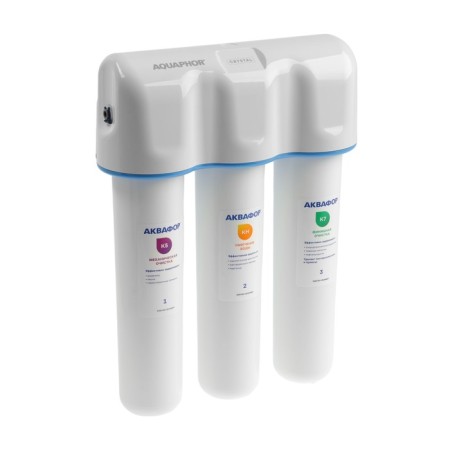 Water cleaner "Aquaphor" Crystal A, for hard water, 3-step-1