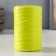 Yarn "for knitting washcloths" 100% polypropylene 400m/100 ± 10 g in the shape of a cylinder (phosphorus)