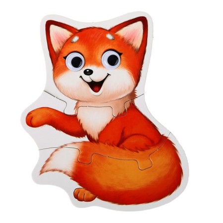 Maxi Puzzles with eyes "Forest animals"-2