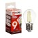 LED lamp In Home Led-Shar-Deco, 9 W, 230 V, E27, 6500 K, 1040 lm, transparent