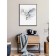 Reproduction of the painting "Postal owl", 40x50, frame (20-008d)