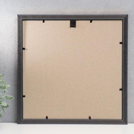 Photo frame plastic 25x25 cm, aged gold (plastic screen)-2