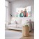 Decorative panel with photo printing "Forever Together", horizontal, size 150x200 cm