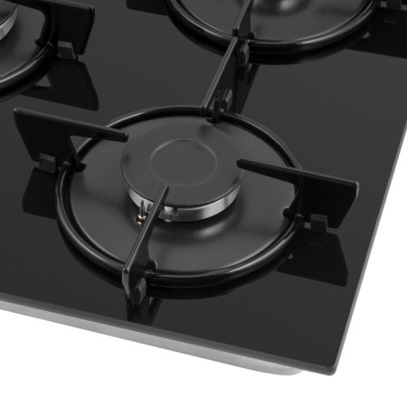 Honing surface Homsair HGG431BK, gas, 3 burners, black-9