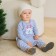 Set: jumper and pants crumb I "Merry XMAS", height 80-86 cm, color gray color