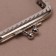 Farmoire sewing "rectangle", 8 × 5 cm, silver color