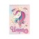 Notepad A5, on the crest, 40 sheets, Minnie Mouse and Unicorn
