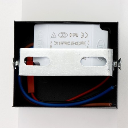 Bra Line LED 6W 6000K black 6x14 cm-7